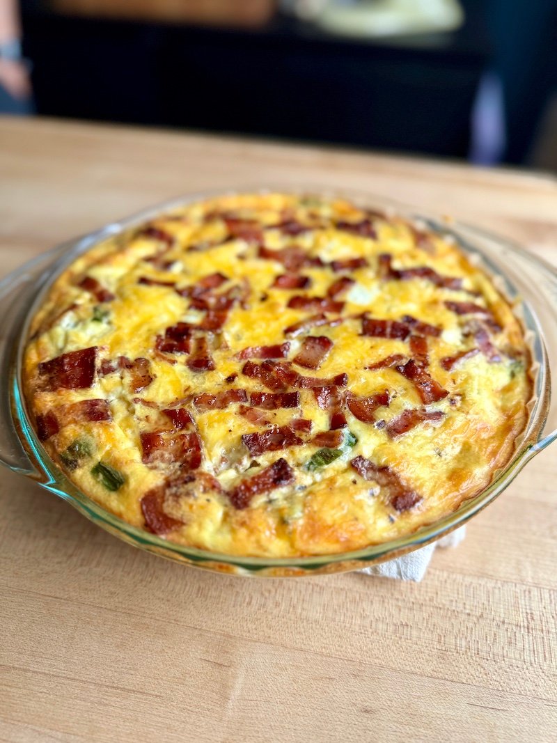 weight watchers farmers market quiche