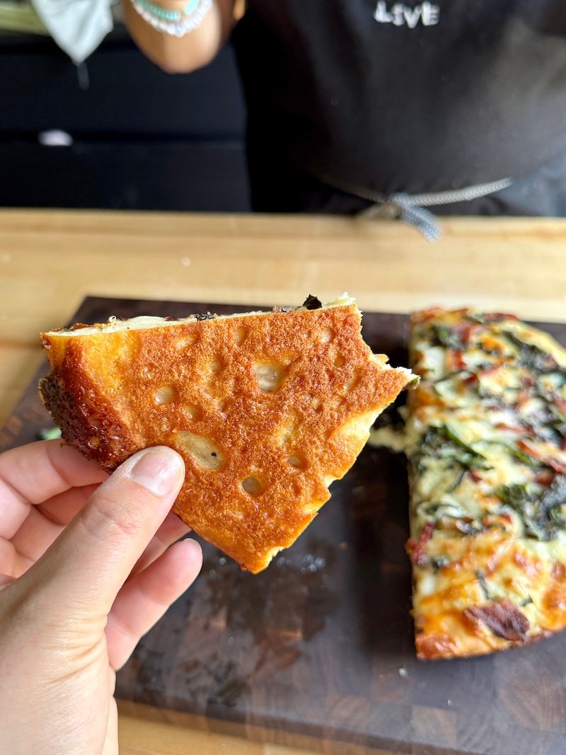 pan pizza crust