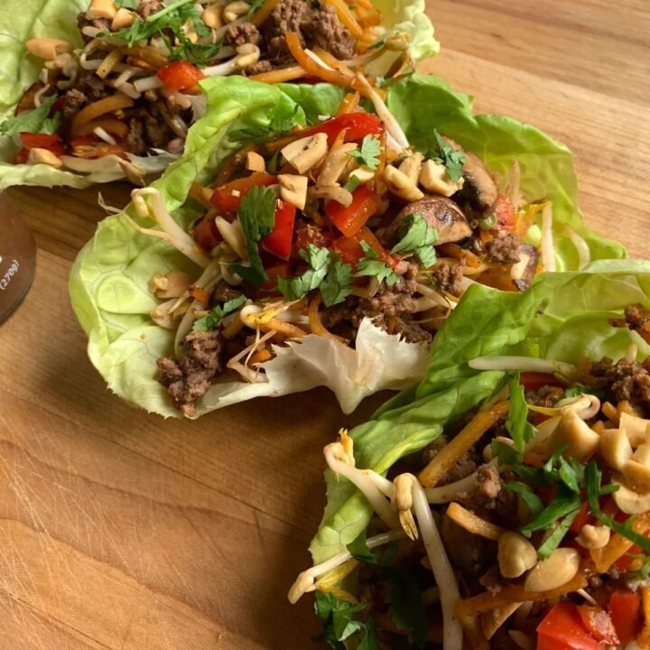 Thai Beef Lettuce Cups
