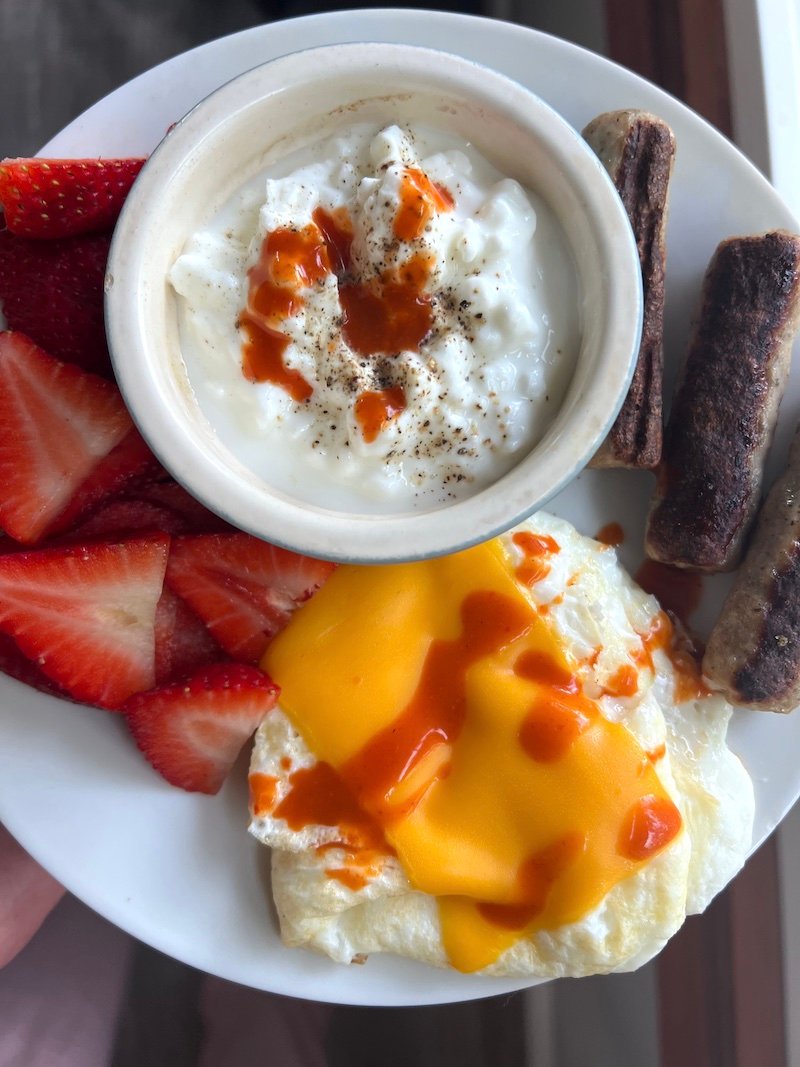 this is a 7 weight watchers breakfast that is high protein