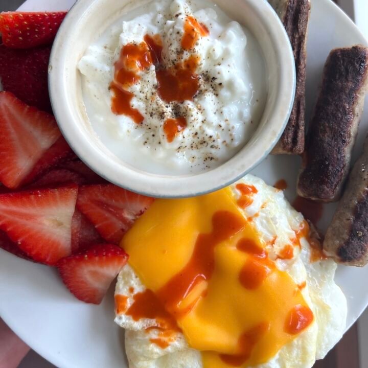 this is a 7 point weight watchers breakfast that is high in protein