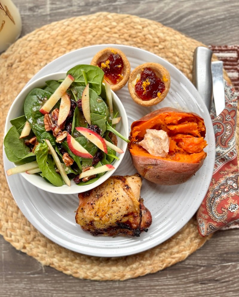 Thanksgiving Menu for Four