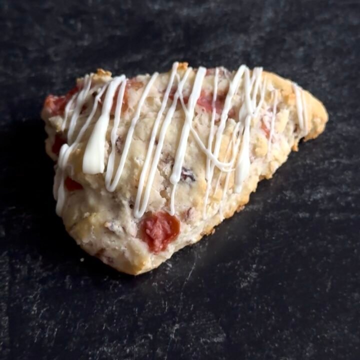 tart cherry and pecan scone that is 10 weight watchers points