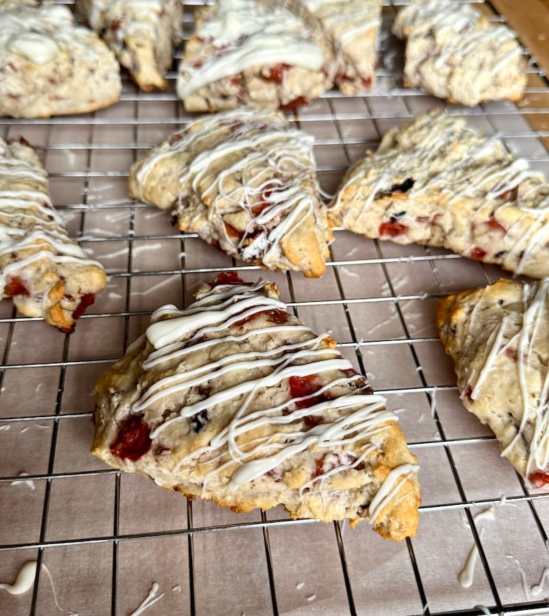 10 weight watcher points tart cherry scones