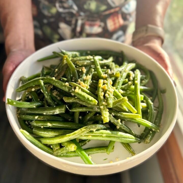 garlic green beans