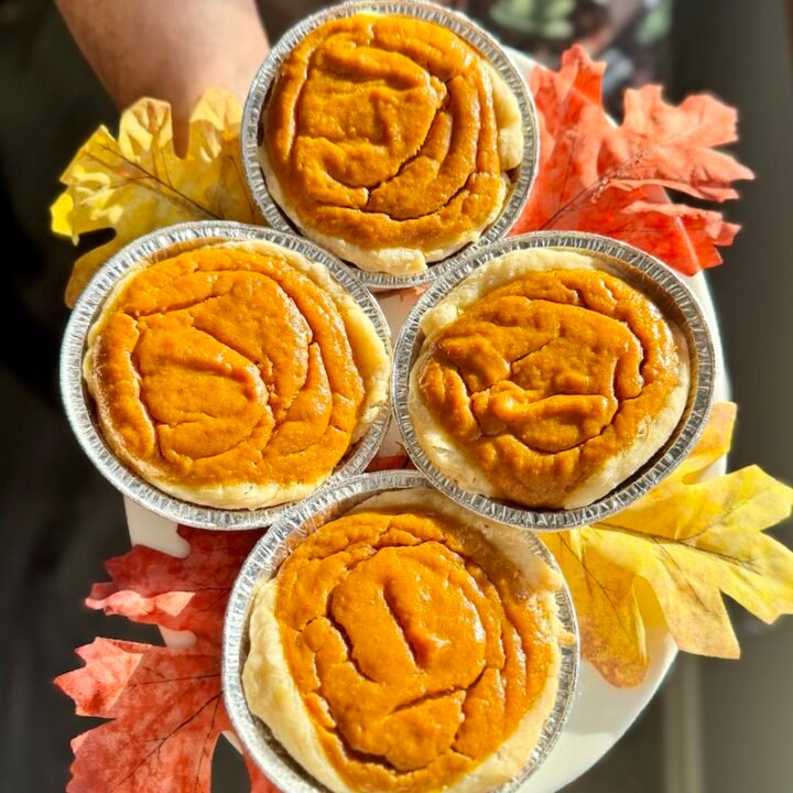 Pumpkin Biscuit Pie