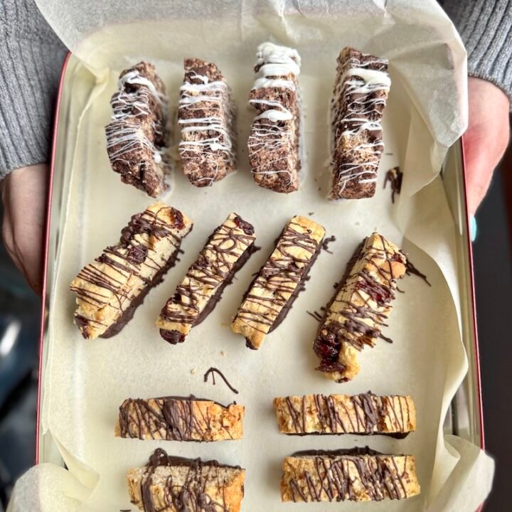 gifting three biscotti recipes