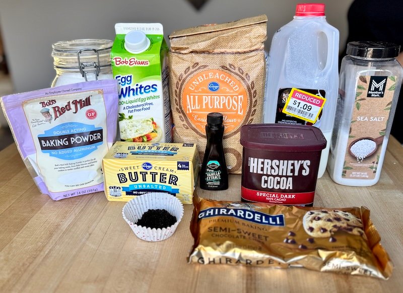 these are ingredients needed for double chocolate espresso biscotti