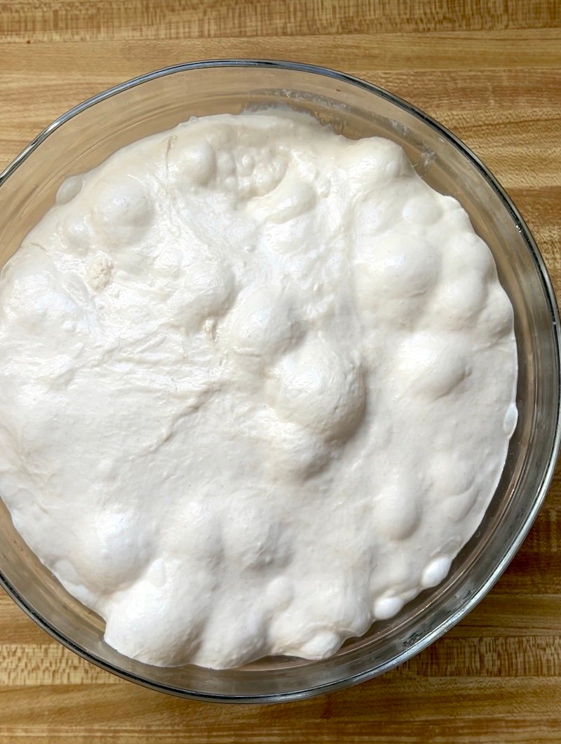 sourdough in bowl that is great for your Weight Watchers journey