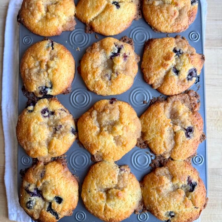 blueberry lemon muffins