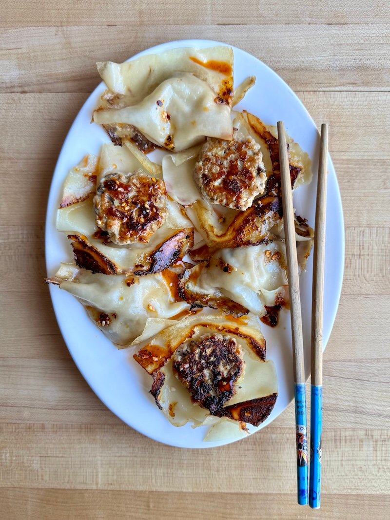 Lazy Pork Wontons