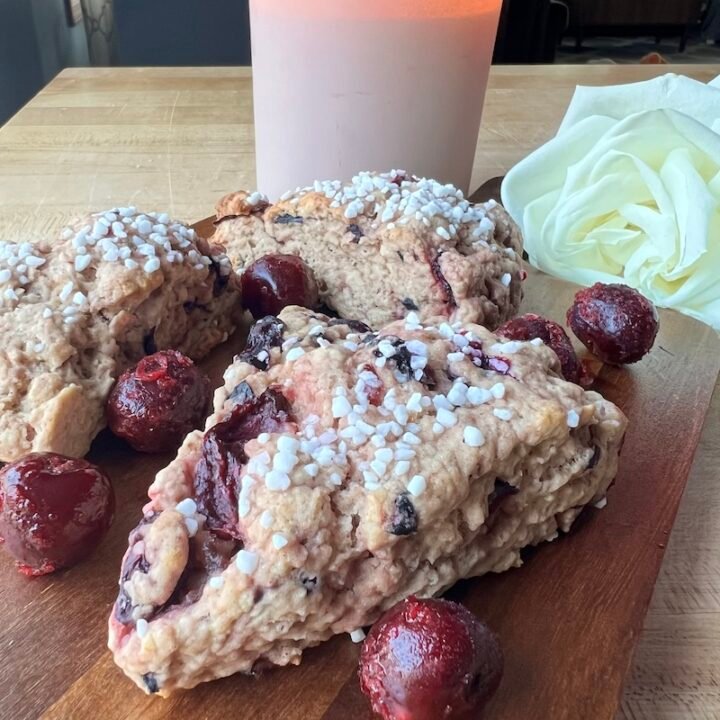 blueberry sour cherry scones 6 weight watchers points