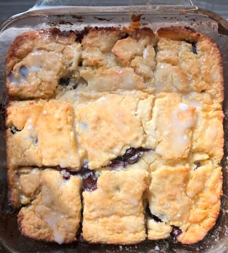 Blueberry Swim Biscuits