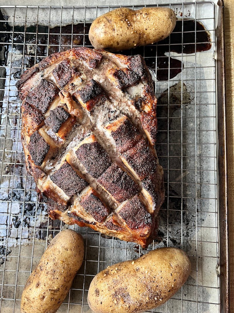 Oven Roasted Pork Shoulder (for Meal Prep)