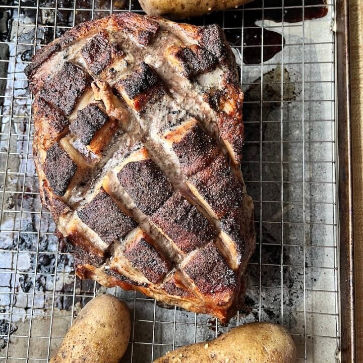 oven roasted pork shoulder