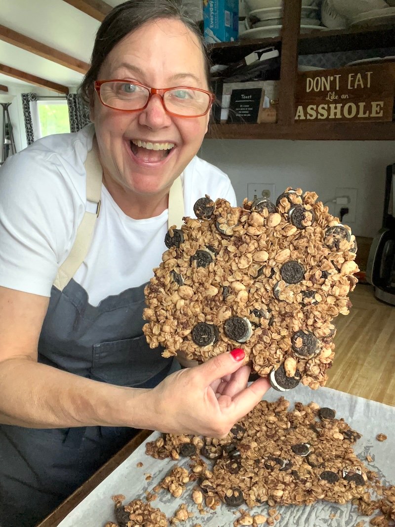 oreo granola