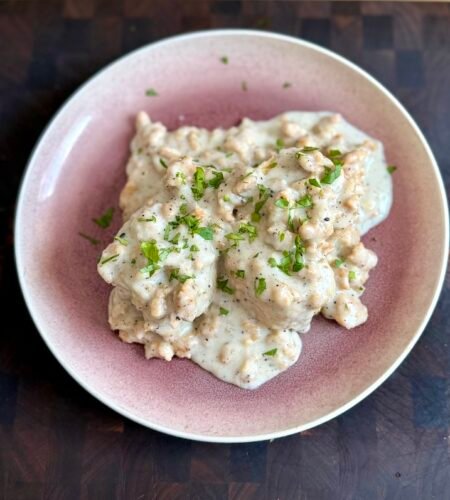 Healthy Biscuits and Gravy