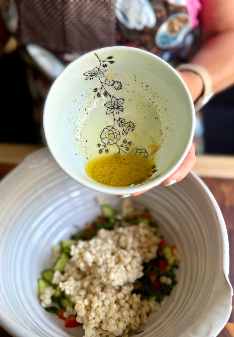 dressing for couscous salad
