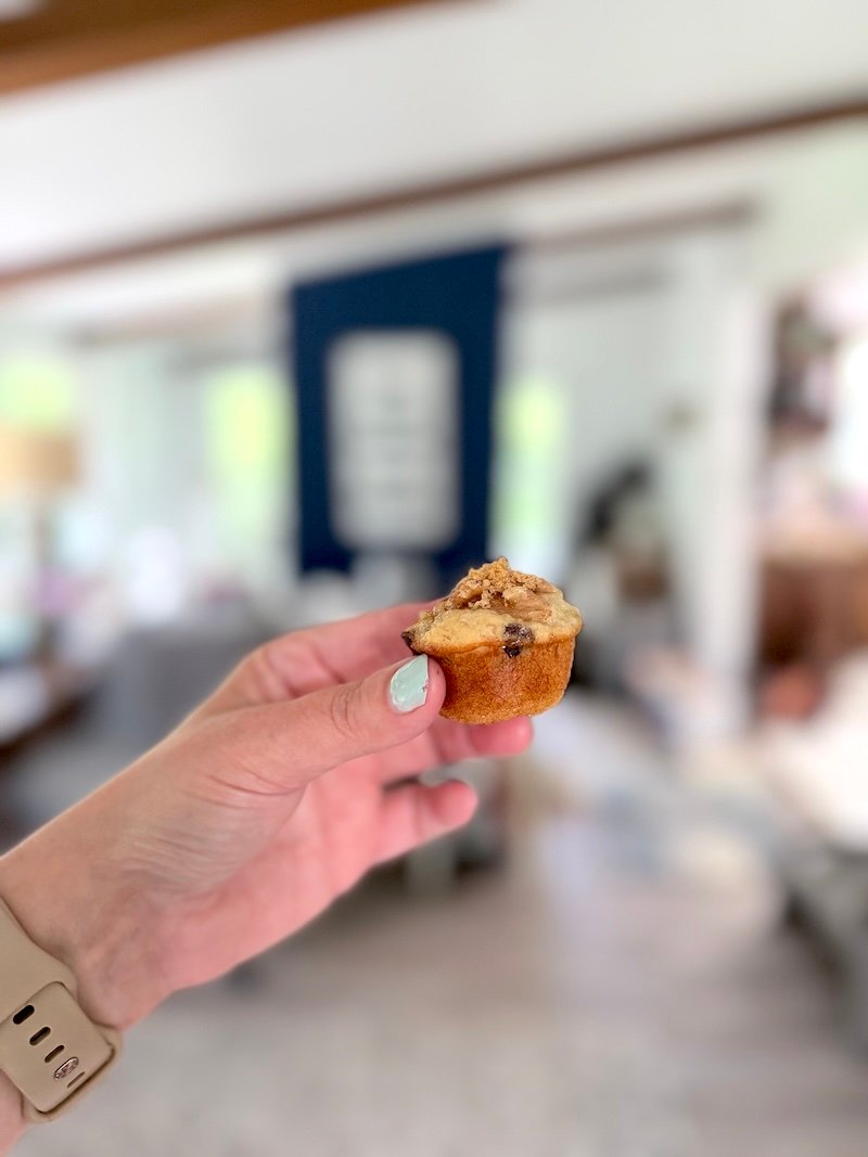 mini chocolate chip muffins 3 Weight watchers points