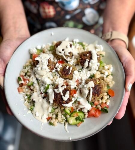 Meatball Couscous Salad