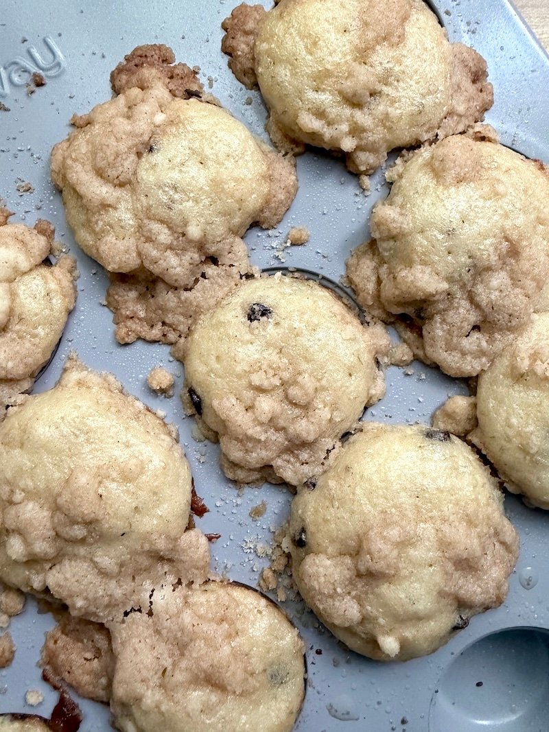 Mini Banana Chocolate Chip Muffins (Easy Recipe)