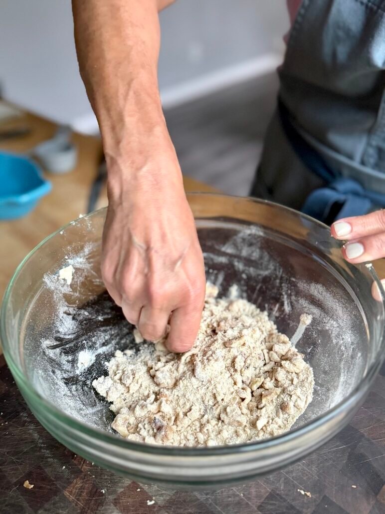 streusel topping