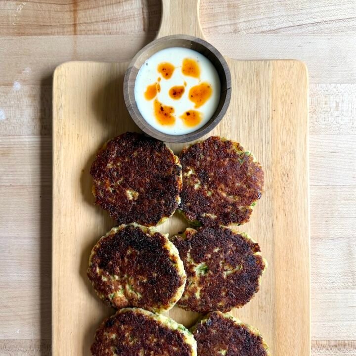 Million Dollar Zucchini fritters 2 Weight Watchers points
