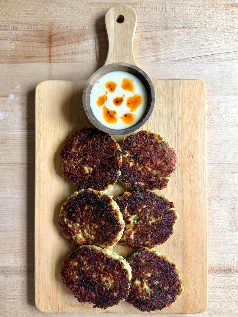 Million Dollar Zucchini Fritters