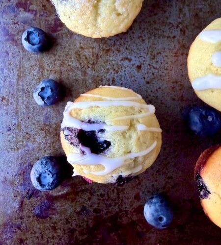 Mini Blueberry Lemon Muffins