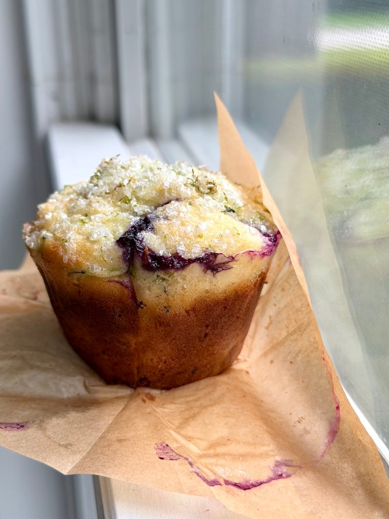 Blueberry Zucchini Muffins