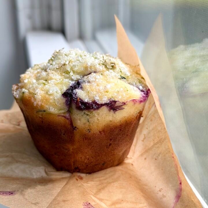 blueberry zucchini muffins
