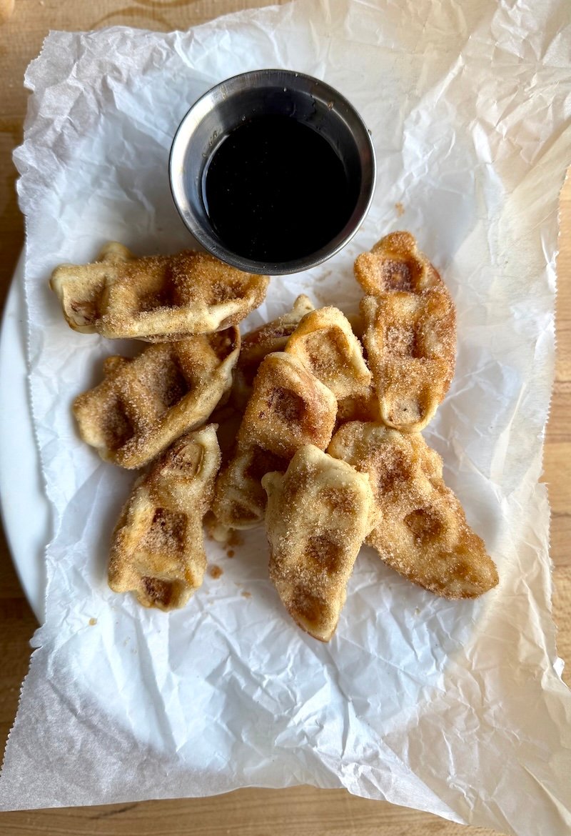Apple Waffle Dippers