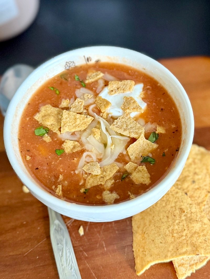 Easy Chicken Tortilla Soup Recipe