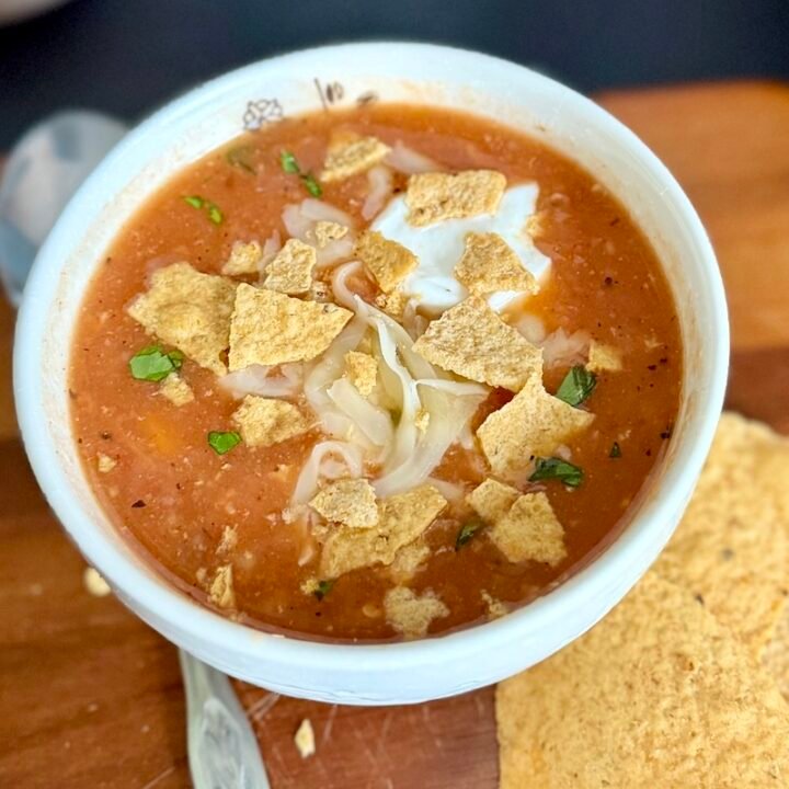 easy chicken tortilla soup recipe
