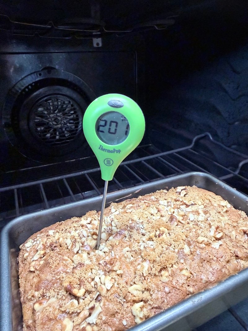 using a thermometer to check
