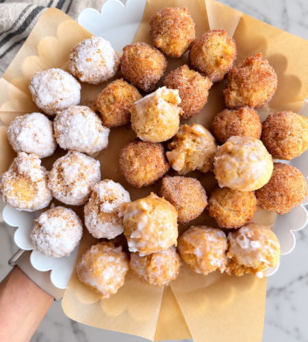 Easy Cake Donut Holes