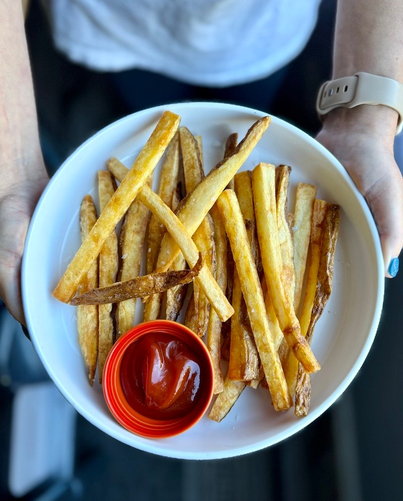 Extra Crispy Fries (Homemade)