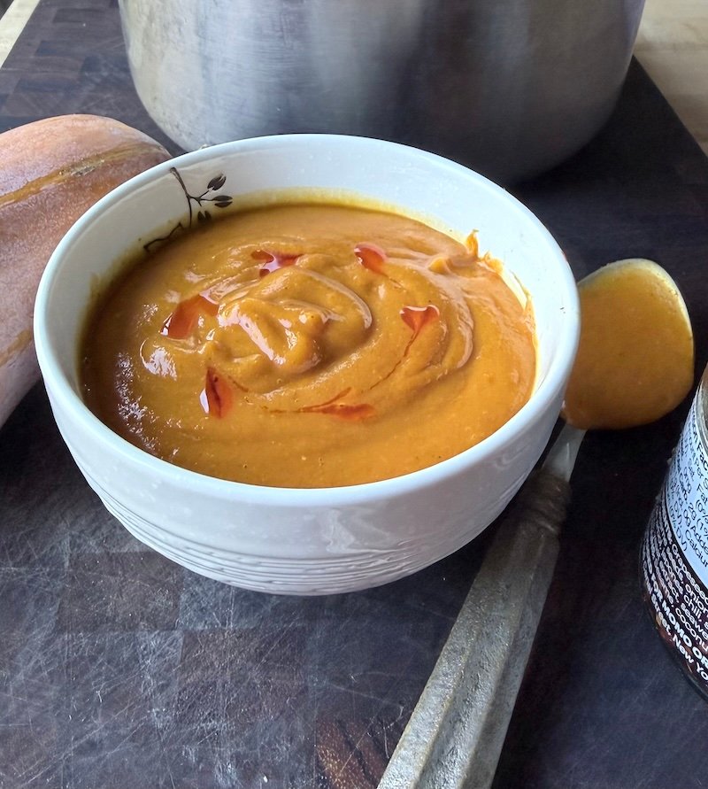Honeynut Squash Tomato Soup